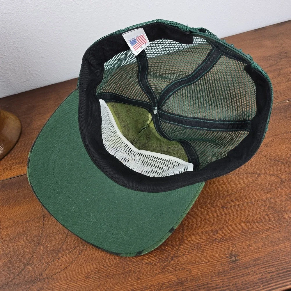 92 Aircraft Generation Squadron Camo Trucker Hat‎ USAF Mesh Snapback USA